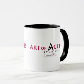 Stella Adler & AOA Double Logo Mug (Devant droit)
