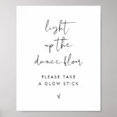 STELLA Bruiloft Glow Stick Teken Poster (Voorkant)