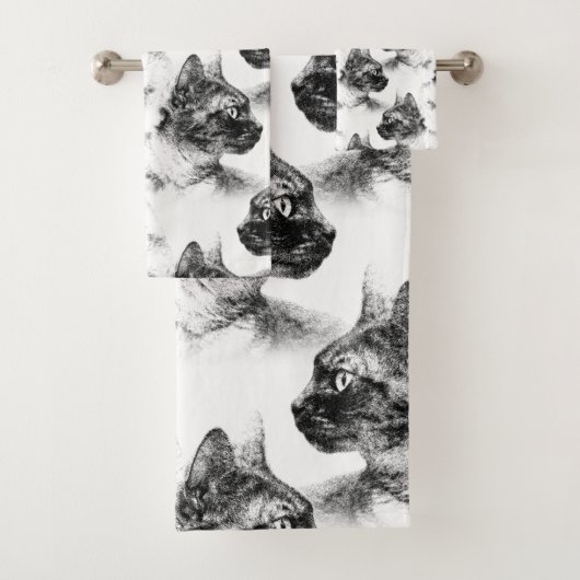 Stella de Grijze Kat Bad Handdoek (Insitu)