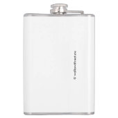 Stella de Grijze Kat Heupfles (Achterkant)