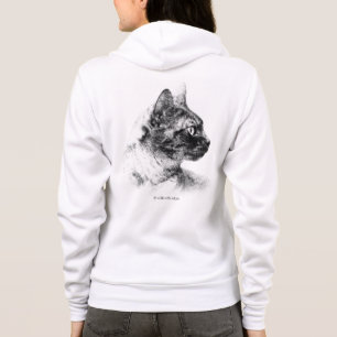 Stella de Grijze Kat Hoodie