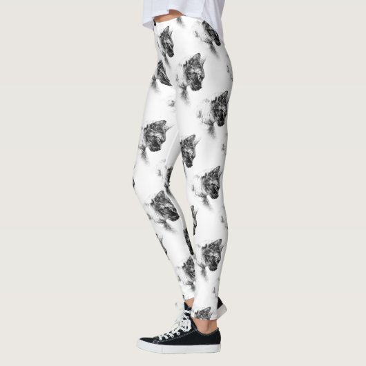 Stella de Grijze Kat Leggings (Links)