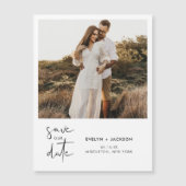 STELLA Foto Magneet Bruiloft Save The Date (Voorkant)