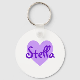 Stella in Paars Sleutelhanger
