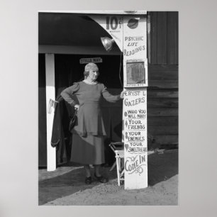 Stella kan een langzame dag hebben: 1938 poster