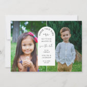 STELLA Kindertijd Foto Save the Date Aankondiging (Voorkant)