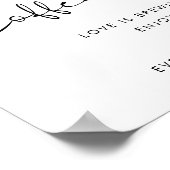 STELLA Koffie Bar Teken Poster (Hoek)