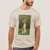 Stella Maris Onze-Lieve-Vrouwester van het Zee T-shirt (Voorkant)