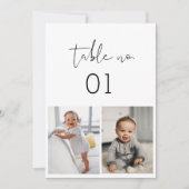 STELLA Photos d'Enfance Numéro de tableau Carte 5x (Devant)