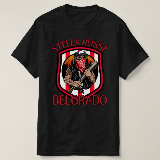Stella Rossa Belgrado T-shirt (Design voorkant)