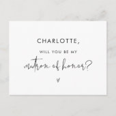 STELLA Serez-vous ma carte de carte d'honneur Matr (Devant)