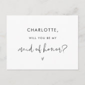 STELLA Serez-vous ma carte d'honneur de servante (Devant)