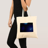 Stella Space Landscape Canvas tas