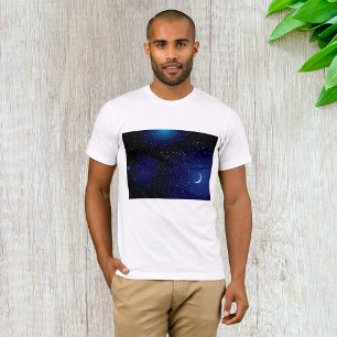 Stella Space Landscape Mannen T-Shirt