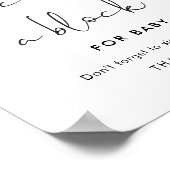 STELLA Versier een Baby blokteken Poster (Hoek)