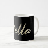 Stella white gold Handwriting Tasse Kaffeetasse Koffiemok (Voorkant rechts)