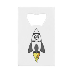 Stellair aan de motorraket kredietkaart flessenopener