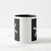 Stellair sneeuwkristal mok (Midden)