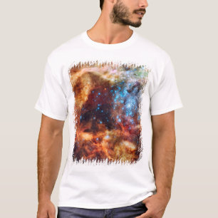 Stellaire kraamkamer R136 Tarantula-nevel NASA-fot T-shirt