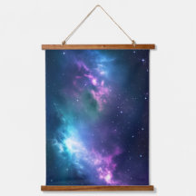 Stellaire verlichting: Nebula met gloeiende sterre