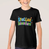 Stellar Adventure children's t-shirts space (Recto)