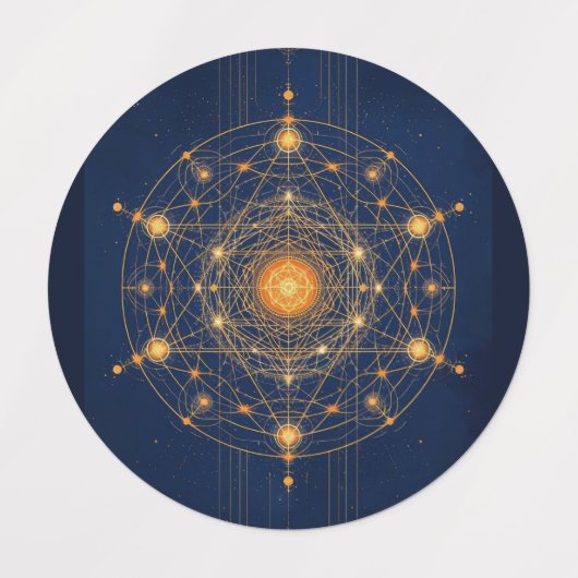Stellar Alignment: The Geometry of Inner Light Labels (Design 1)