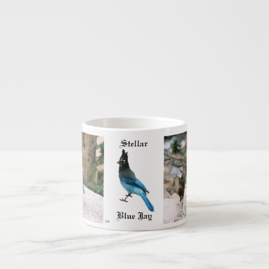 Stellar Blue Jay espresso mok (Voorkant)