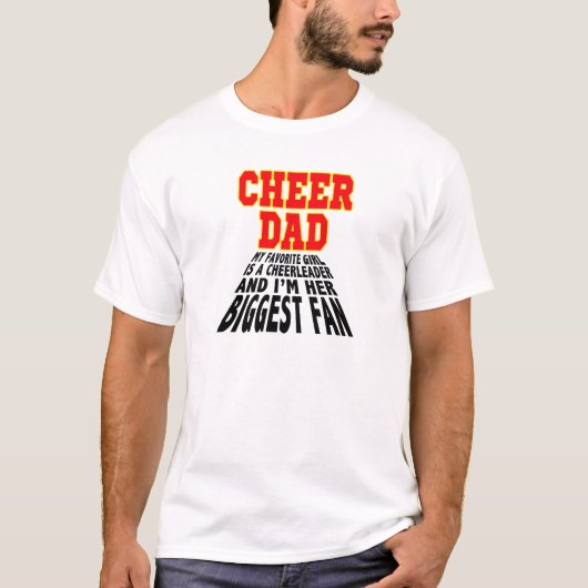Stellar Cheer Dad Daughter Pride - T-shirt (Voorkant)