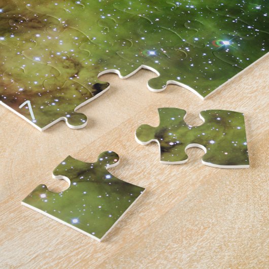 Stellar Cluster - NGC 2467, Constellation Puppis Legpuzzel (Zijkant)