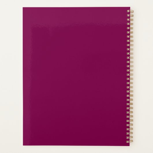 Stellar Cosmos Planner (Achterkant)