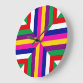 Stellar Cross-Section - Magenta/Yellow-Balanced Grote Klok (Hoek)