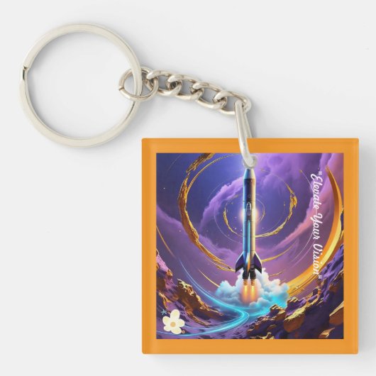 "Stellar Expedition" Sleutelhanger (Voorkant)