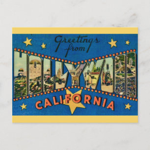 Stellar Hollywood Californië Briefkaart