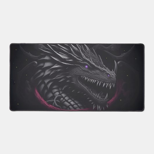 Stellar Majesty : Un Dragon Cosmique Gothique (Recto)