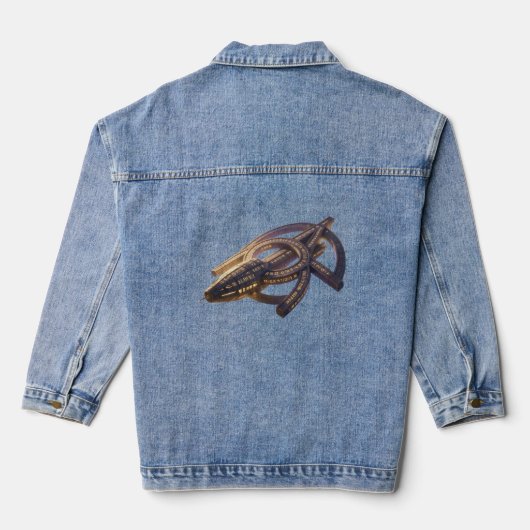 Stellar Path – Journey Through the Universe´14 Denim Jacket (Achterkant)
