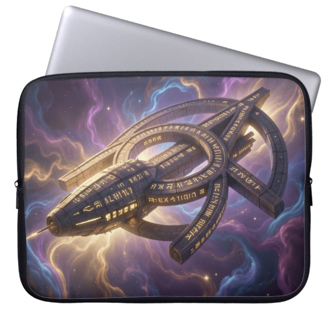 Stellar Path – Journey Through the Universe´14 Laptop Sleeve (Voorkant)