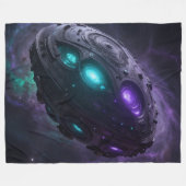 Stellar Path – Journey Through the Universe´1 Fleece Deken (Voorkant (Horizontaal))