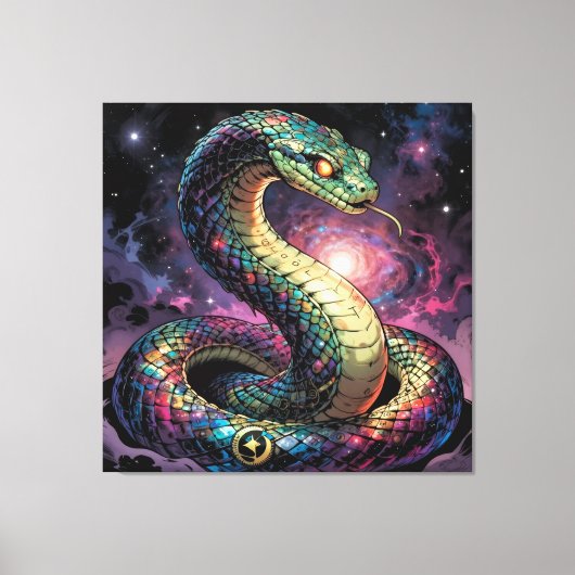 Stellar Path – Journey Through the Universe´2 Canvas Afdruk (Voorkant)