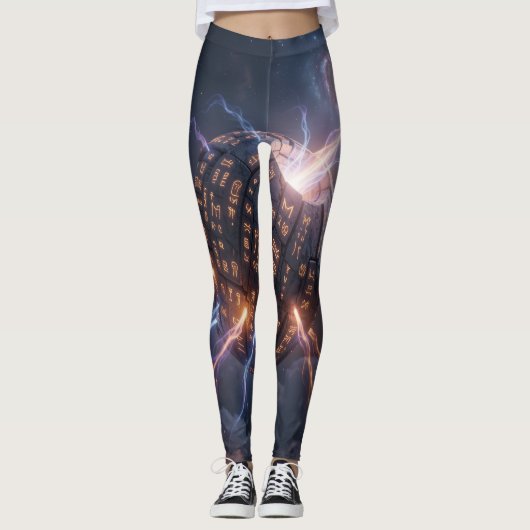 Stellar Path – Journey Through the Universe´4 Leggings (Voorkant)