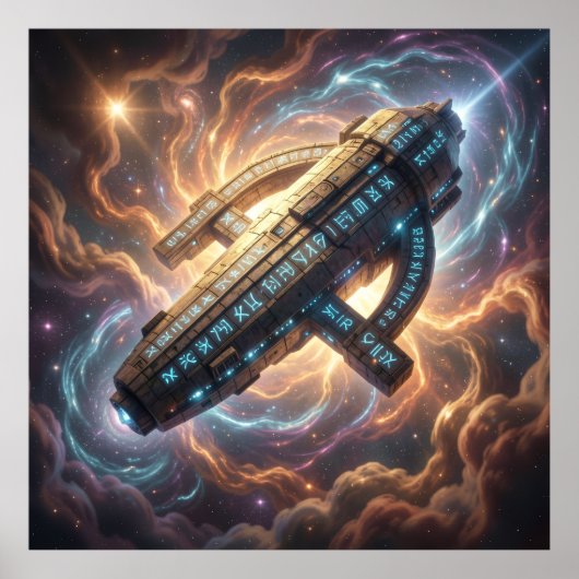 Stellar Path – Journey Through the Universe´5 Poster (Voorkant)
