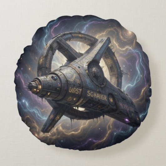 Stellar Path – Journey Through the Universe´7 Rond Kussen (Voorkant)