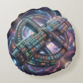 Stellar Path – Journey Through the Universe´8 Rond Kussen (Achterkant)