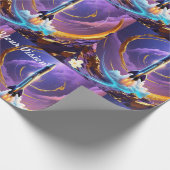 "Stellar Rise" Cadeaupapier (Hoek)