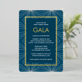 Stellar Skies Gala Foil Invitation (Debout devant)