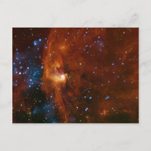 Stellar Star Birth RCW 108 NASA Briefkaart