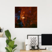 Stellar Star Birth RCW 108 NASA Poster (Thuiskantoor)