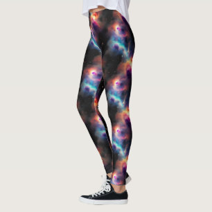 Stellar Symphony Galactic Nebulas Patroon Leggings