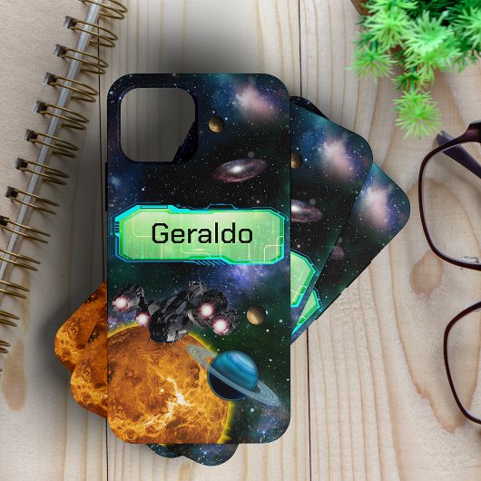 Stellar Technological Sci-Fi Adventure Case-Mate iPhone Case