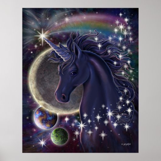 Stellar Unicorn Poster (Voorkant)