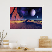 Stellar vista - poster voor ruimtevaart (Keuken)